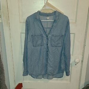 Old Navy Light Blue Top